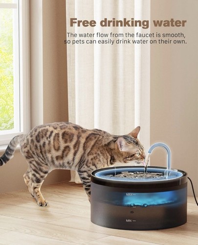 Giotohun cat water fountain - cat,