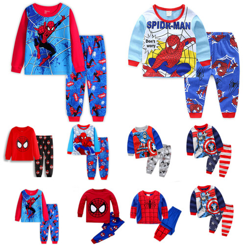 2pcs kids boys spiderman - 2pcs,