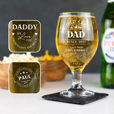 Personalised Beer Glass -