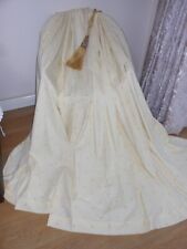 FABULOUS VINTAGE LAURA ASHLEY LEMON CURTAINS WITH DITSY FLOWERS