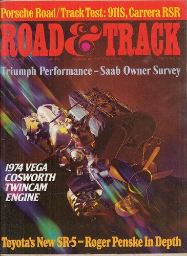 Road track august 1973 - road, –
