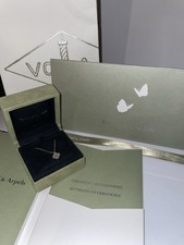 Van Cleef & Arpels Sweet Alhambra Necklace Mother of Pearl 18K Gold Authentic