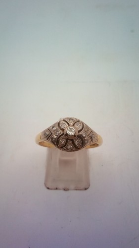 Hallmarked diamond art - 18, &