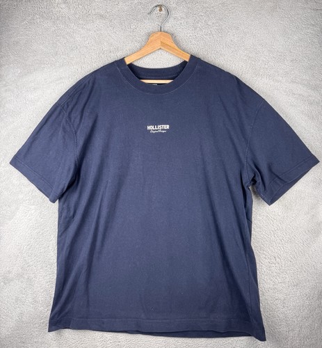 Hollister mens shirt navy - mens,