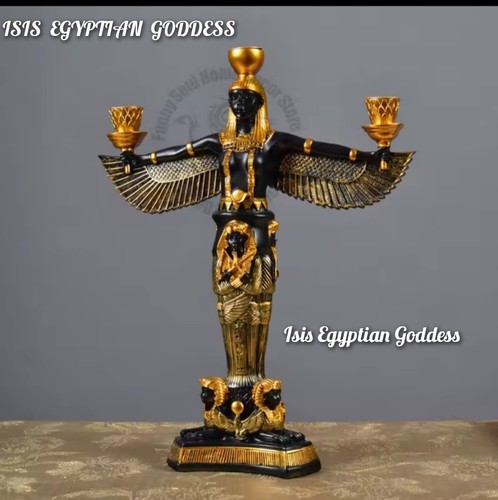 Egyptian goddess isis candle - egyptian,
