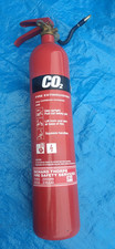 Red Co2 Fire Extinguisher Theatre Prop Empty