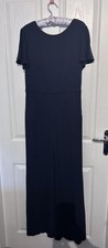 Boden Navy Jersey Jumpsuit