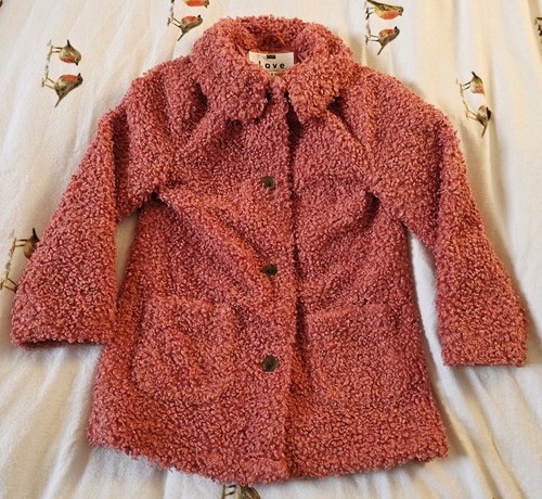 Tesco pink warm teddy - @,