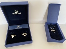 Swarowski Earrings And Necklace