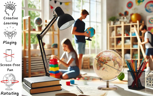 Topglobe 14cm antique - topglobe, globe