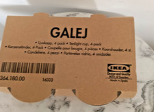 IKEA GALEJ Glass Tea Light