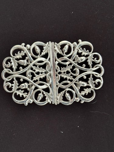 Solid silver nurses belt - nurses,