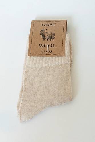 Natural goat socks - socks,,