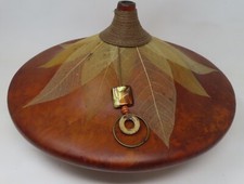 1970s Large 15" Western Wood