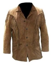 Men Western Cowboy Suede