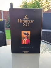 Empty Hennessy X.O (70cl) Extra Old Cognac Bottle and Display Box