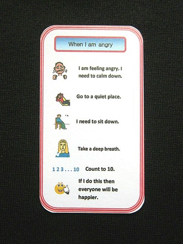 Anger help pocket prompt - prompt, card