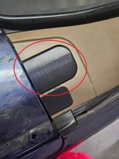 BMW e36,  M3 Flaps Convertible Cabrio Hardtop Lock Cover Caps 51438172797 Pair