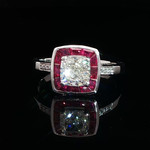 00ct cushion lab grown - 1.00ct,