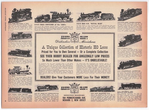 Aristo craft trains vintage - aristo-craft,