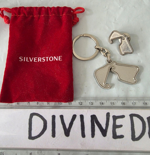 Silverstone circuit keyring - silverstone, f1