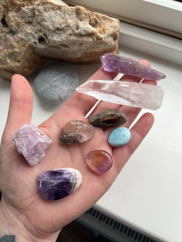 Crystal bundle lemurian - crystal,