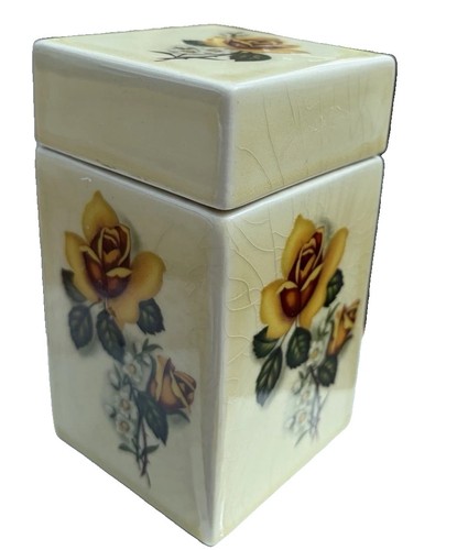 Vintage 70s lidded pot - 70s,