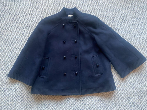 Whistles pea coat - navy, 10