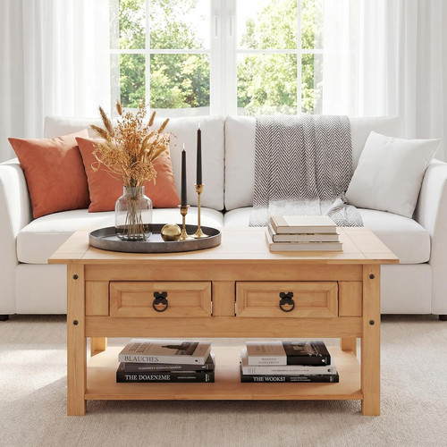 Corona coffee table drawer - table,