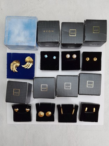 Avon earrings job lot - avon,