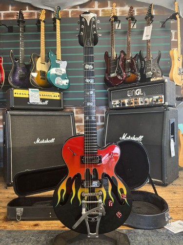 Epiphone flamekat ebony - epiphone, flame