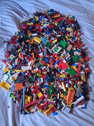 Lego bulk assorted 1kg - assorted, bags