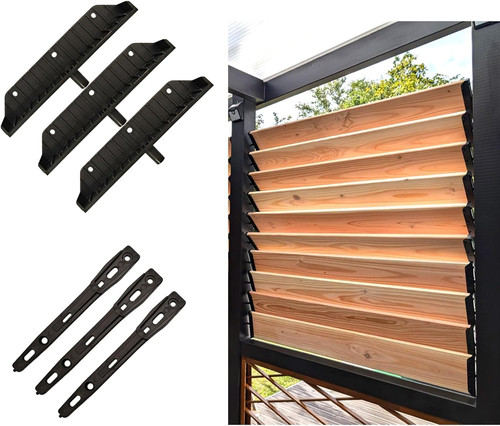 Louver bracket kit - bracket, deck