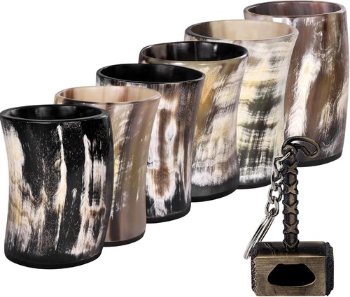 True viking horn cups set - cups,