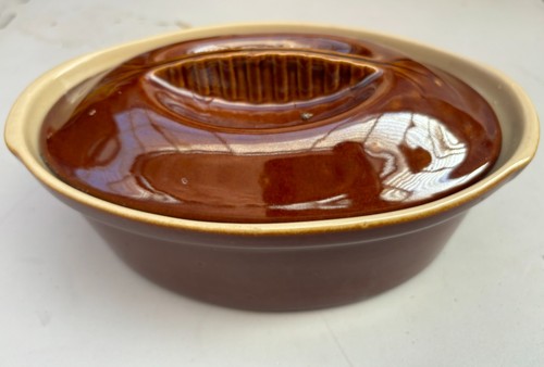 Vintage stoneware oven - stoneware,