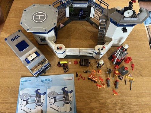Playmobil police fire - &, bundle