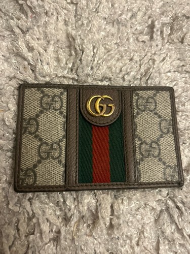 Gucci card holder - card, logo