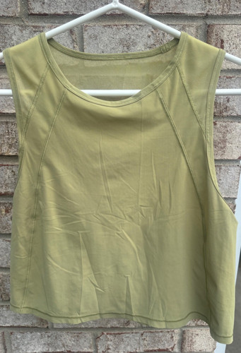Size crop lululemon tank - tank,
