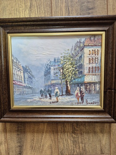Burnett paris street scene - burnett,