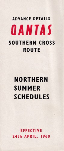 1960 qantas southern cross - qantas,