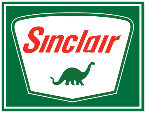 Sinclair oil gas sticker vinyl - sinclair,