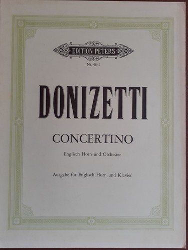 Donizetti concertino for - concertino,