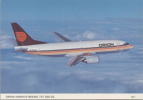 Orion airways boeing 737 - orion,