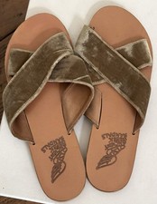ANCIENT GREEK SANDALS OLIVE
