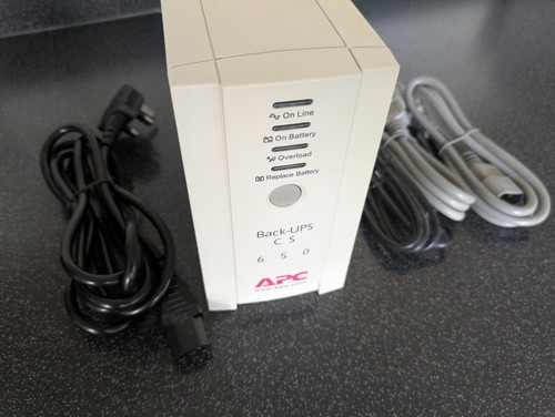 Apc cs650 desktop - ups, battery