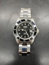 Invicta Pro Diver Watch Black Bezel And Dial 200m Water Resist
