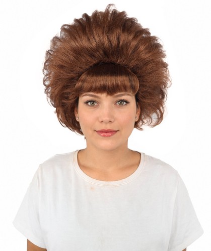 Voluminous retro wig synthetic - retro,