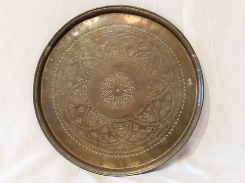Vintage 38cm brass - 38cm, tray