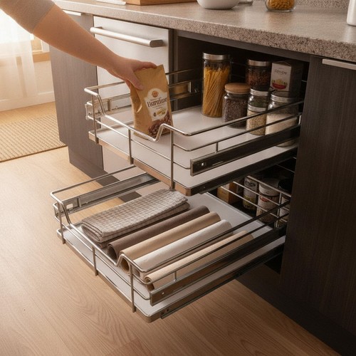 Kitchen base larder - kitchen,