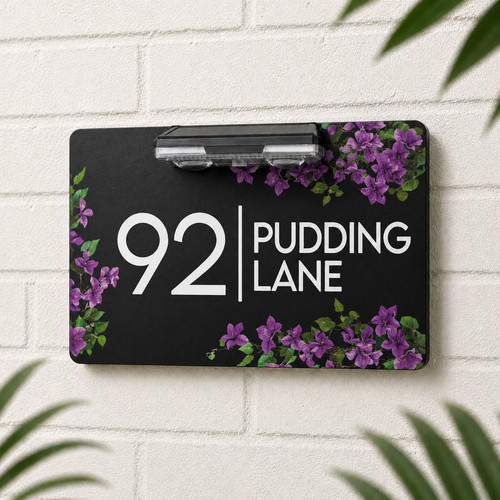 House number plaques - house,